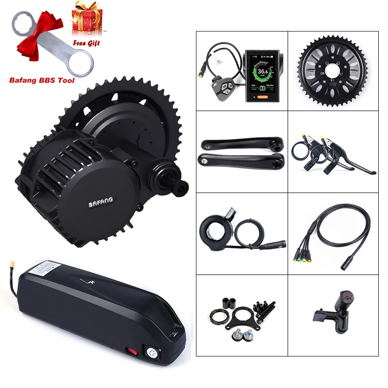E-Bike Mid Drive Crank Motor 48 в 1000 Вт 68 мм BBSHD BBS03 электрическое преобразование велосипедов Комплект C965 500C 850C P850C DPC18 велосипед дисплей