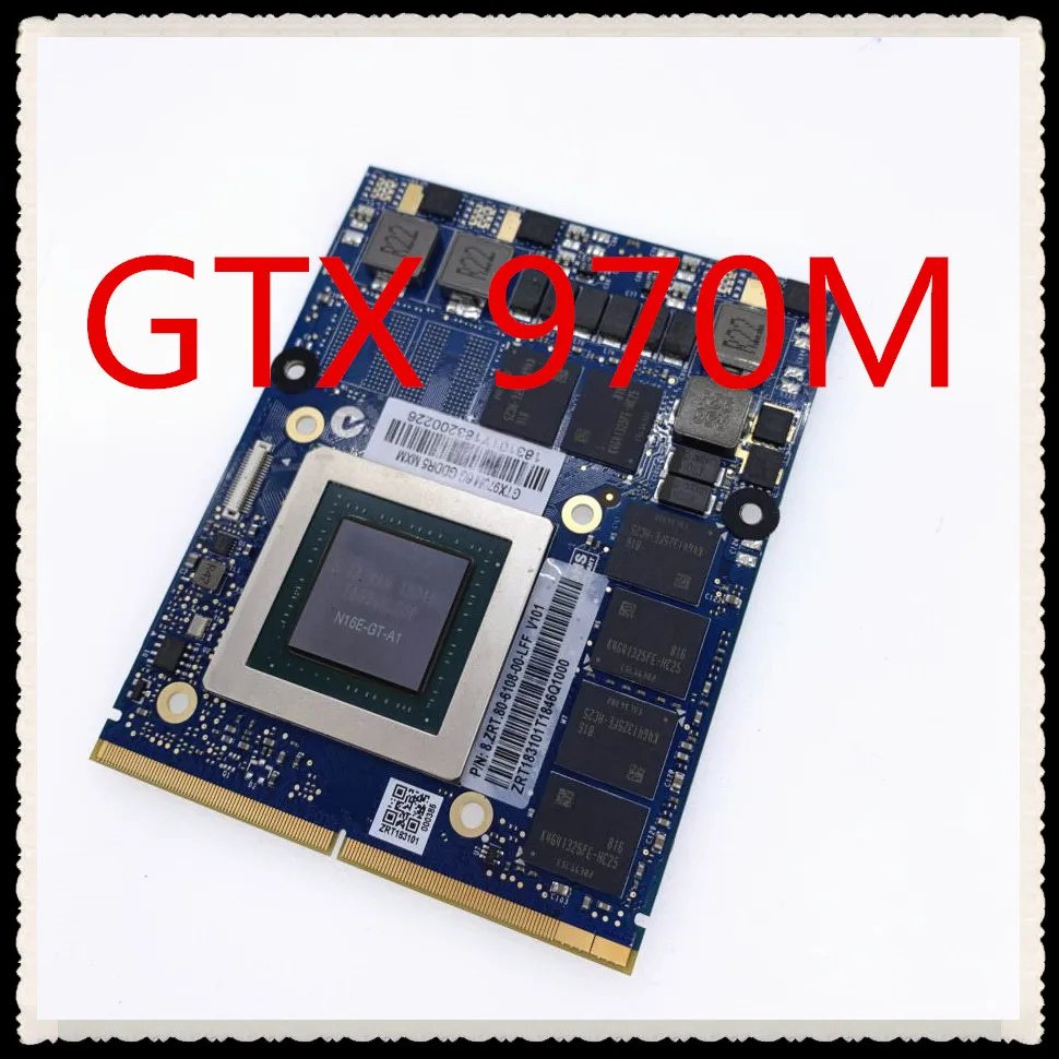 Видеокарта GTX 970M GTX970M MS 1W0J1 Ver 1 0 6G DDR5 192 бит VGA для MSI 16F3 16F4 1762 1763 GT60 GT70 GE72 Series|Зарядные