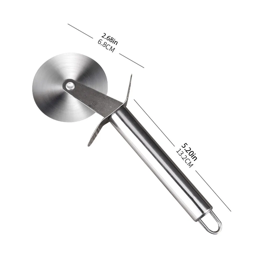 Маленький нож для пиццы из нержавеющей стали торта инструмент