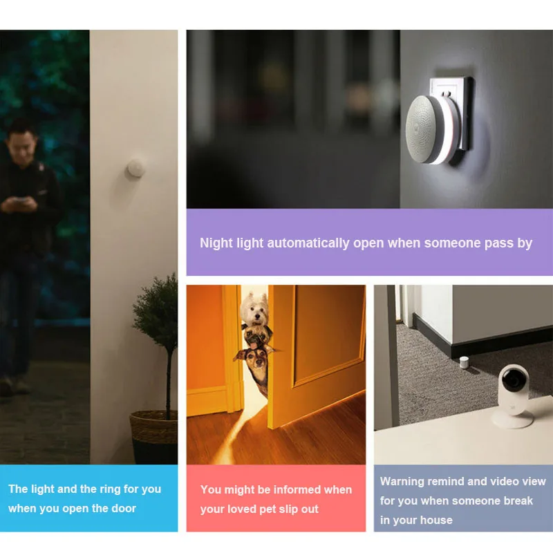 Xiaomi Smart Многофункциональный шлюз 2 WiFi Пульт дистанционного управления центром RGB светильник для дома устройство безопасности Поддержка Aqara