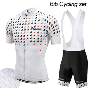Bib Cycling Set Phtxolue, набор для велоспорта, Мужская одежда для велоспорта, одежда для велоспорта, дышащая, анти-УФ, комплект одежды для велоспорта, костюм для велоспорта, комплекты из Джерси - Цвет: Bib Cycling Set