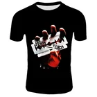 Модная мужская черная футболка, футболка в стиле панк, футболка с принтом оружия N Roses, топы из тяжелого металла, повседневная мужская футболка в стиле хип-хоп с 3D-принтом пистолета розы