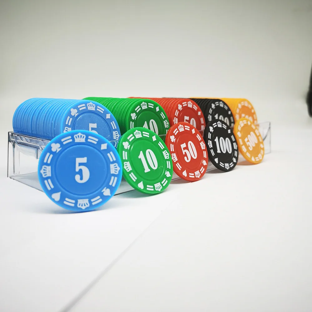 100 шт. с ультратонкой оправой 37 мм пластиковые покерные фишки наборы для ухода за