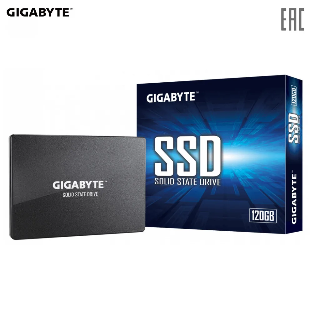 Твердотелые накопители (SDD) GIGABYTE SSD 120GB|Внутренние твердотельные (SSD)| |