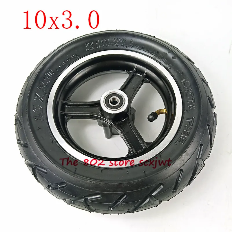 10x3.0 tire inner tube &ampalloy hub 10*3.0 outer tyre for Skateboard Electric Skate Board Avoid 10'' scooter wheel | Автомобили и