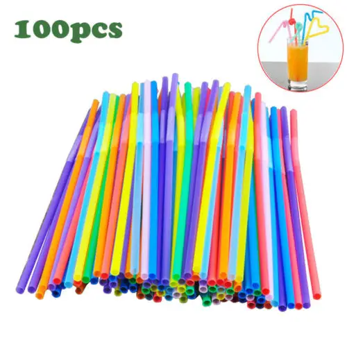 Новинка 2020 лидер продаж Модные Полосатые трубочки сверхдлинные гибкие для питья