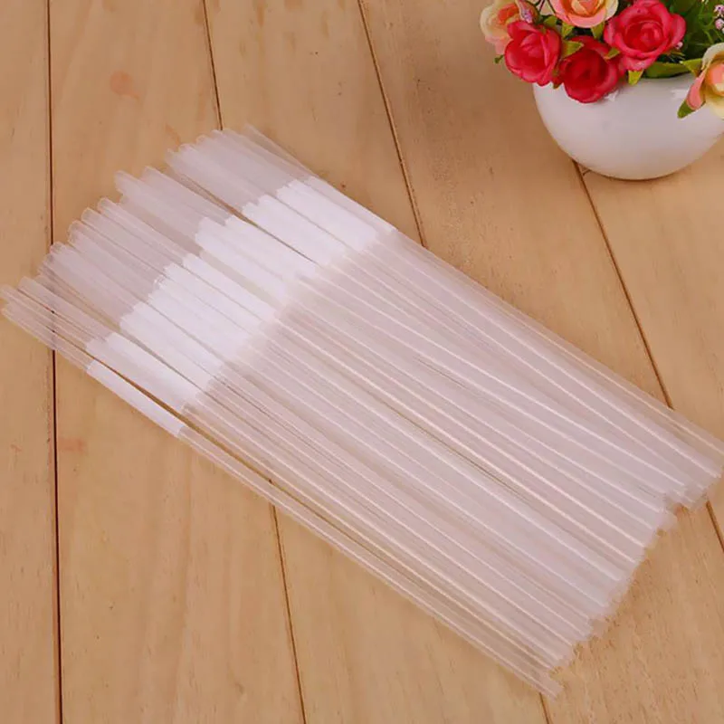 

1 package Transparent Clean Drinking Straws Wedding Drinking HD0119 Extra Long Bendy Flexible Straws Party I3A2