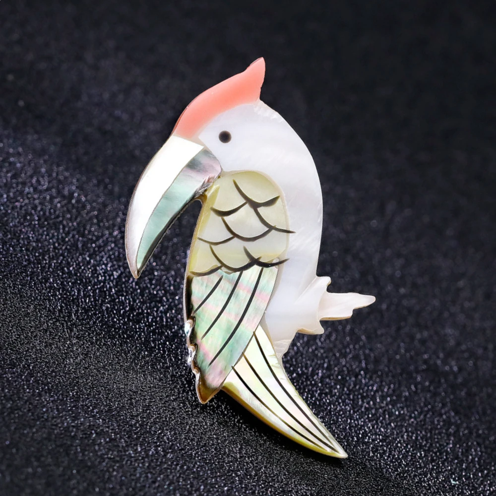 

Broche Vintage Toba Pica-pau Animal Adorável Acessórios De Jaquetas Femininas E Masculinas Novas Joias Presente Corsage 51x32mm
