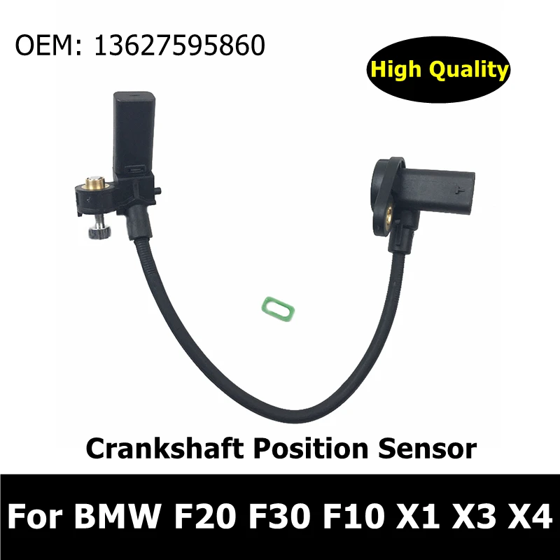 

13627595860 Crankshaft Position Sensor For BMW F20 F30 F10 X1 X3 X4 220i 320i 328i 528i N20 Car Accessories Speed Sensor