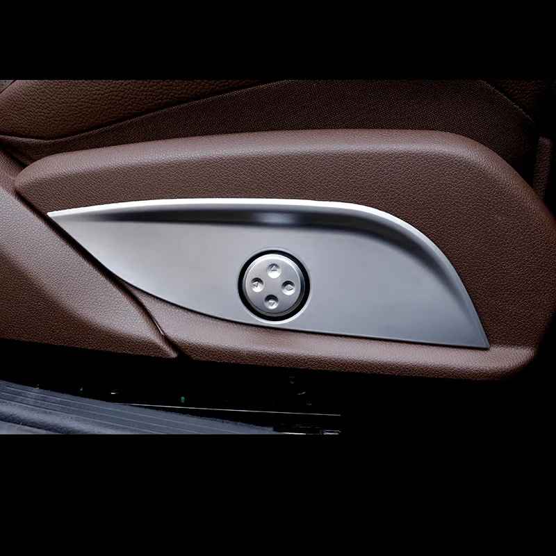 

Car Styling Chrome Seat Adjust Switch Button Cover Panel Trim For Mercedes Benz GLC CLS E/C Class W205 W212 W213 Car Accessories