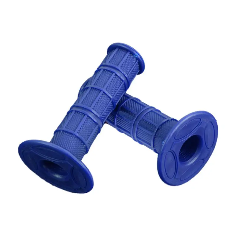 

Motorcycle grips Handlebar grips Motorcycle scooter Quad 22mm rubber Motocross Deep blue