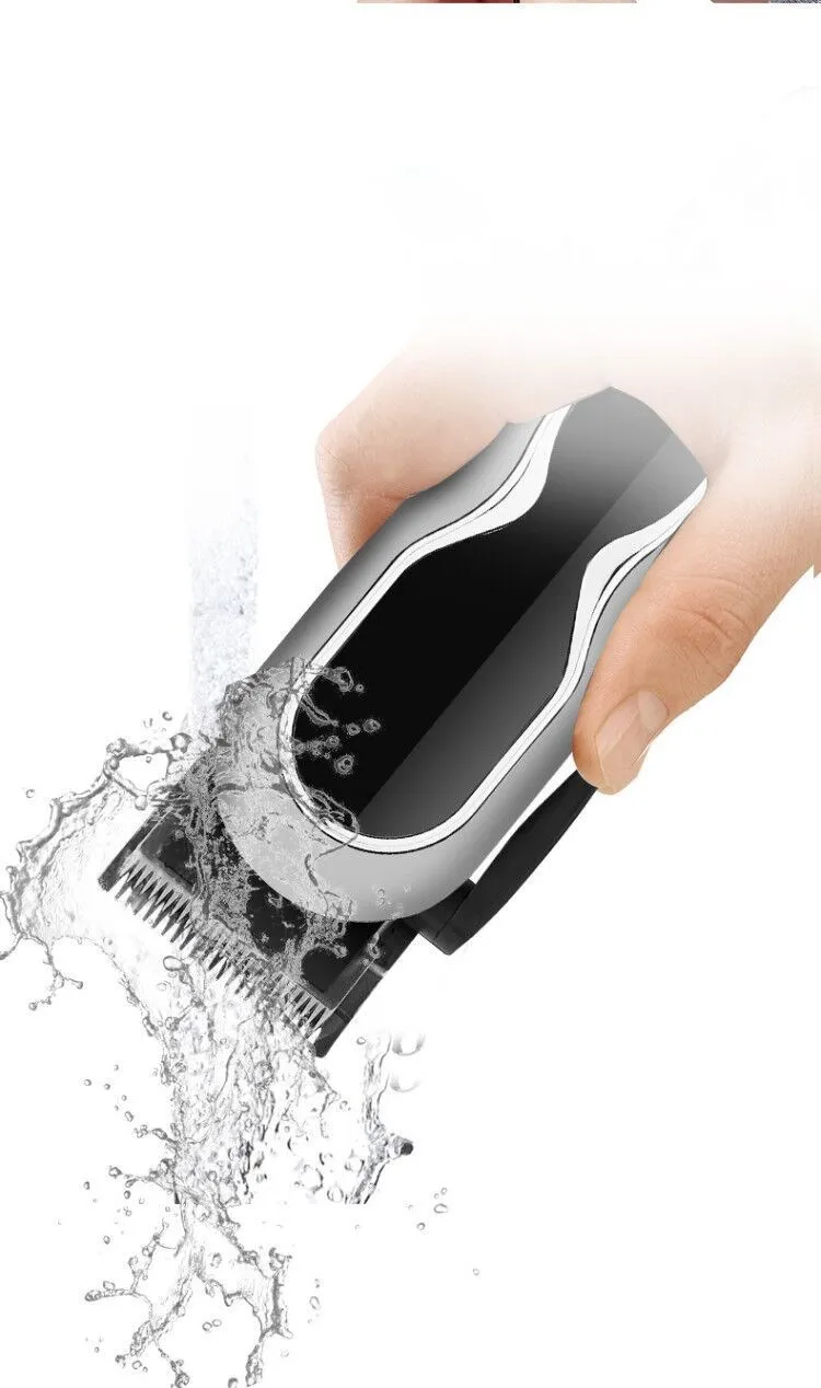 

Close-cutting Digital Hairdresser Electric Hair Clipper Professional Barber Men Hair Trimmer Rechargeable 0mm T- Blade