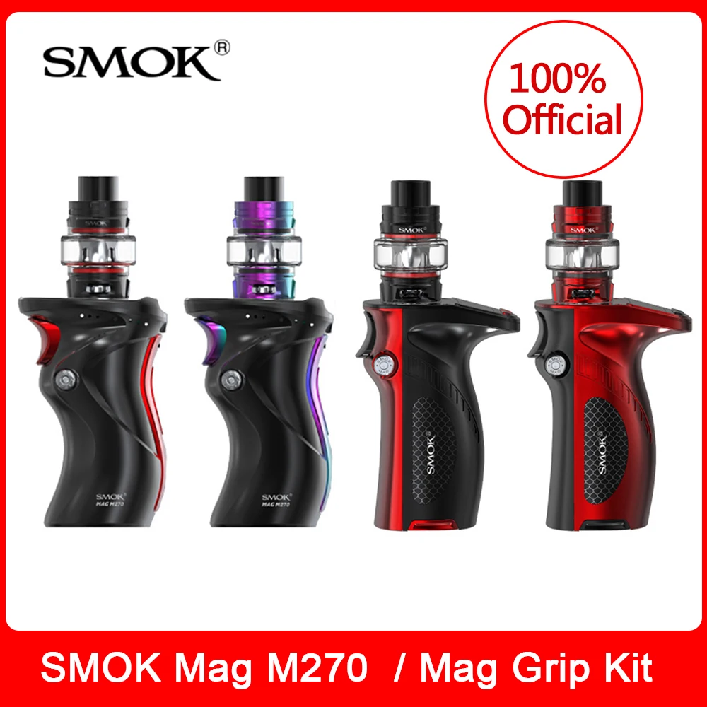 Оригинальный набор SMOK Mag M270 70 Вт Grip 100 бак TFV8 Baby V2 5 мл baby S1 S2 катушка испарителя для