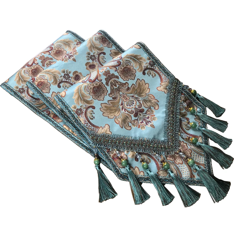 

Table Flag American Style Tea Table Cloth North European Bed Tail Towel Luxury High Grade Bed Flag Modern Simple Tea Table Tv Ca