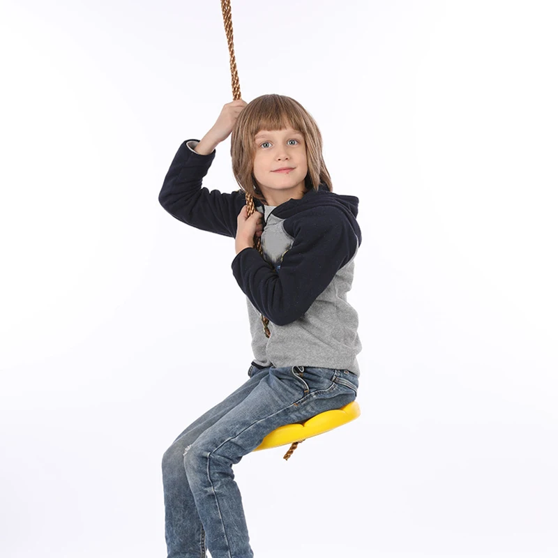 Дисковая игрушка качели для сидений круглая веревка подвесные садовые игры