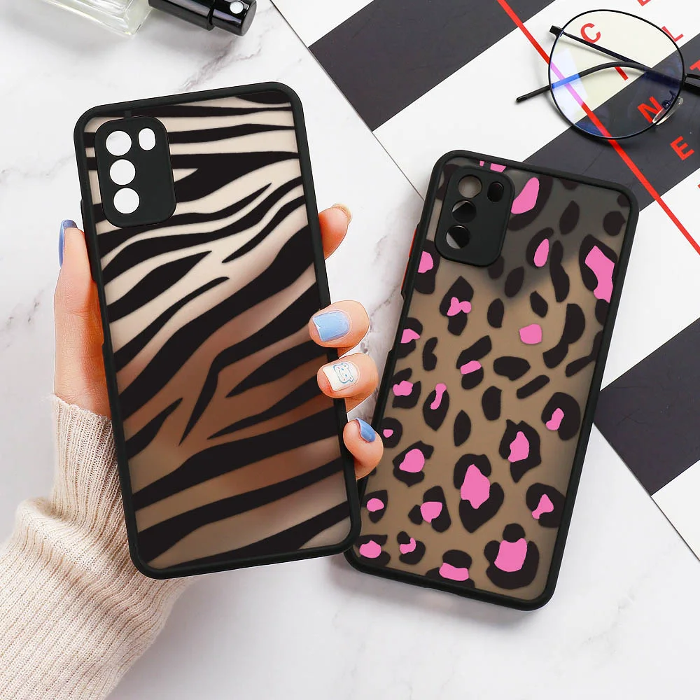 

Leopard Camera Protection Case For Xiaomi Poco X3 NFC F3 M3 Case Back Cover Xiaomi Redmi Note 9 10 Pro Max 9S 10S K40 Coque Hard