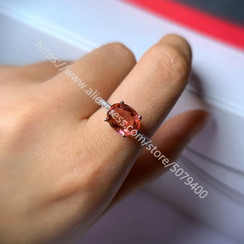 

Oval Red CZ Ring Cubic Zirconia Gems-stone Ring White Gold Plated Ring Rubys Copper Ring Engagement Wedding Ring jewelry