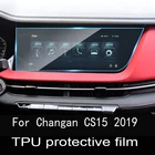 Для Changan CS15 2019 2020 Автомобильная GPS-навигационная пленка с ЖК-экраном