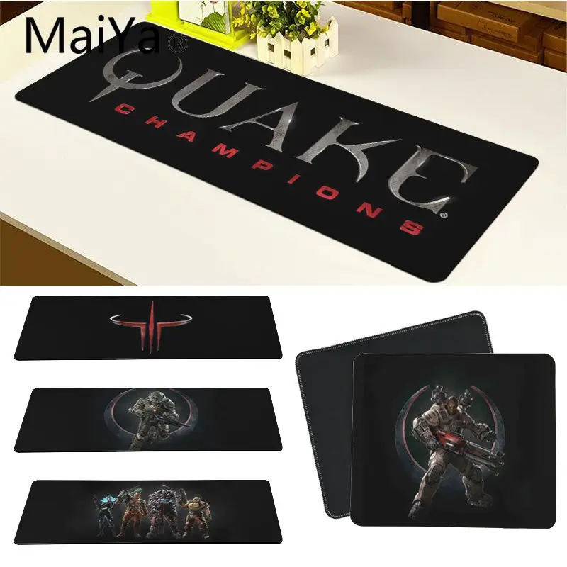 Maiya Высококачественная резиновая мышь Quake Champions прочный Настольный коврик для