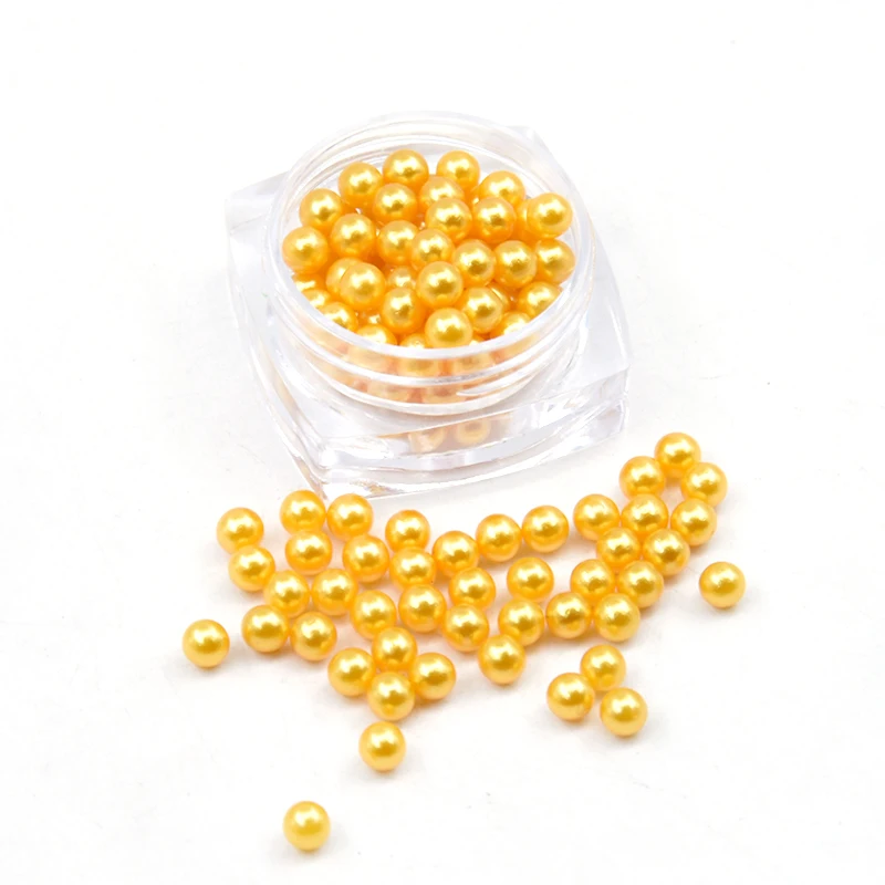 4mm 500pcs Without Holes Colorful Round Acrylic Sewing Pearl Beads Clothes Headwear Shoes Bag Craft Beaded DIY Jewelry Making | Дом и сад