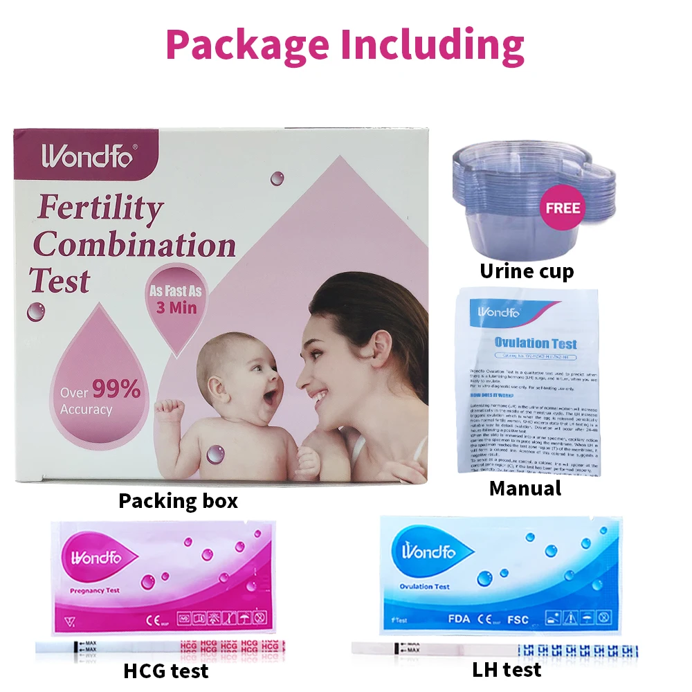 20 шт. тест-полоски для овуляции и мочи на беременность | Красота здоровье