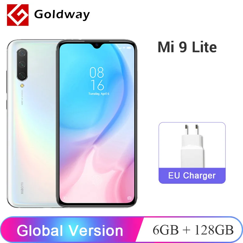 Xiaomi Mi 9 Lite смартфон с восьмиядерным процессором Snapdragon 710 ОЗУ 6 ГБ ПЗУ 128 48 МП 32 39