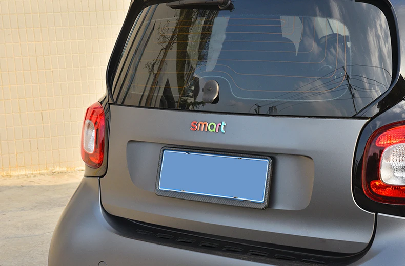 Автомобильная наклейка с логотипом для Smart 451 453 fortwo forfour 3D Автомобильная задняя эмблемы и аксессуары для автомобиля внешний стиль автомобиля