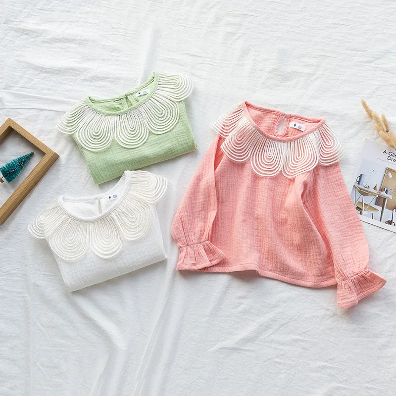 Новое поступление 2019 года футболка для девочек модная детская блузка с