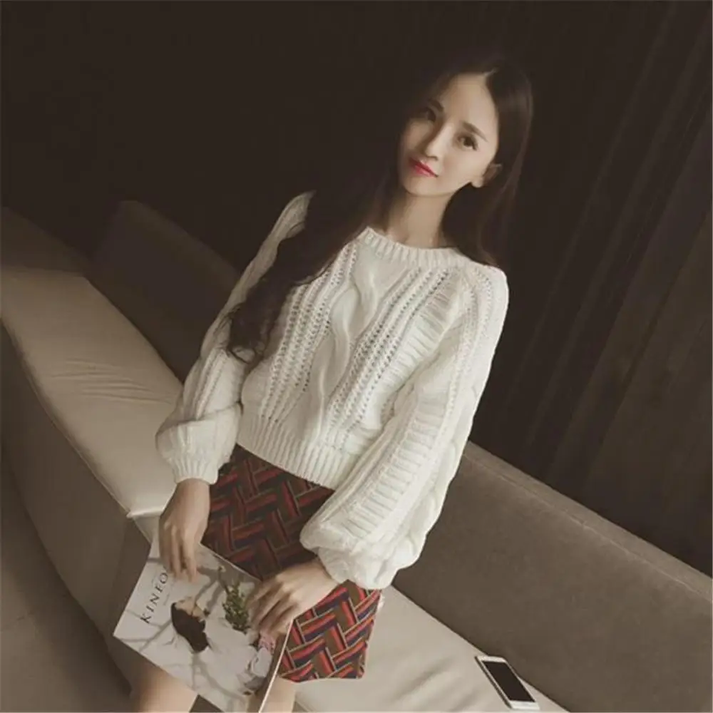 Женский Повседневный свитер ZA разноцветный вязаный в богемном стиле вечерние