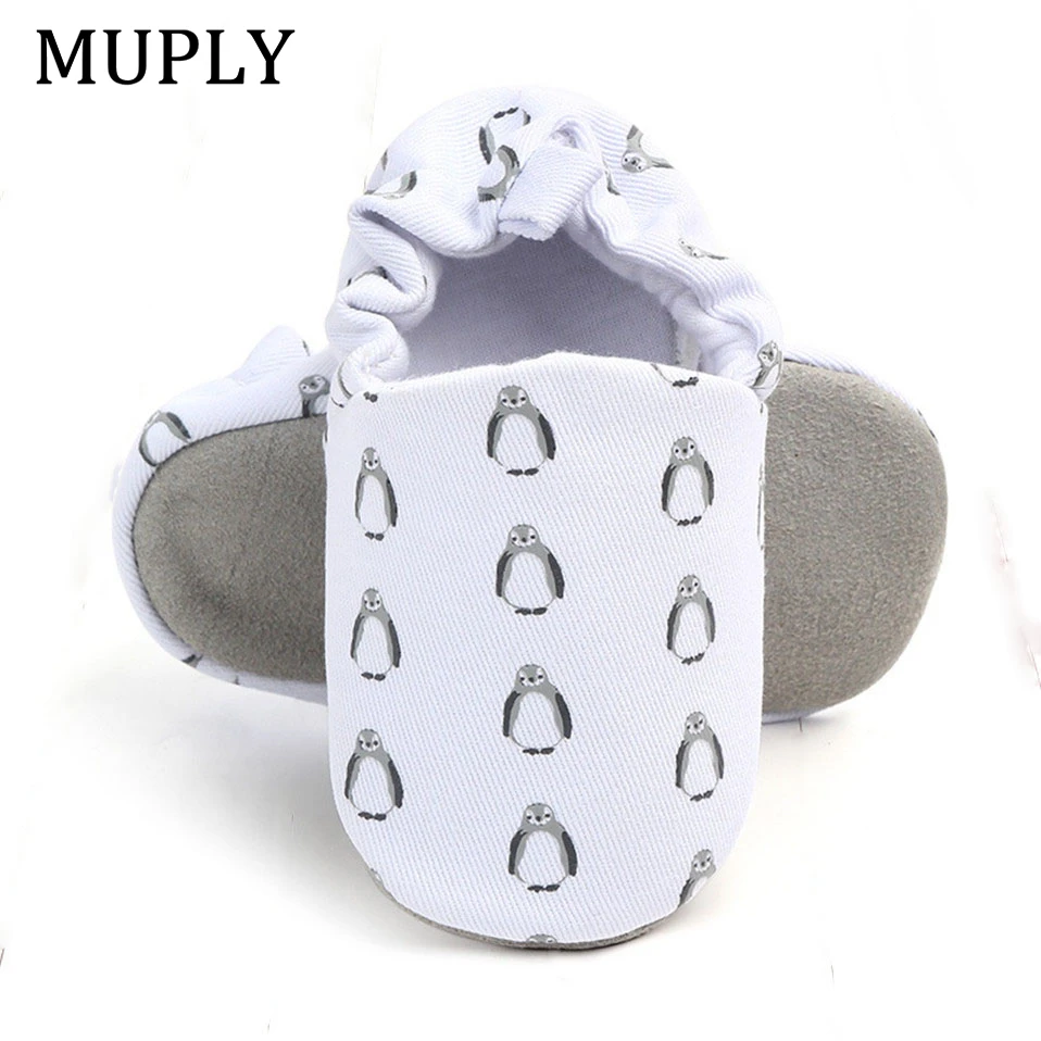 Baby Girls Boys Shoes Spring First Walkers Soft Soled Infant Toddler Cute Animal Fox Bear Soles Crib Shoes Footwear for Newborn