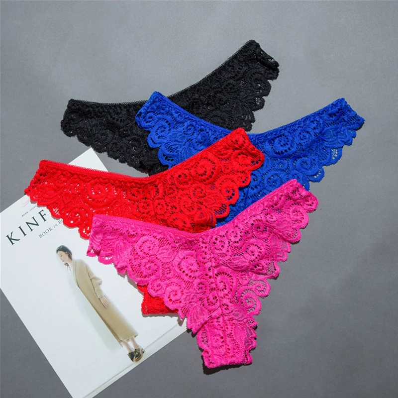 3 шт в упаковке сексуальные кружевные трусики нижнее белье женские стринги Трусы