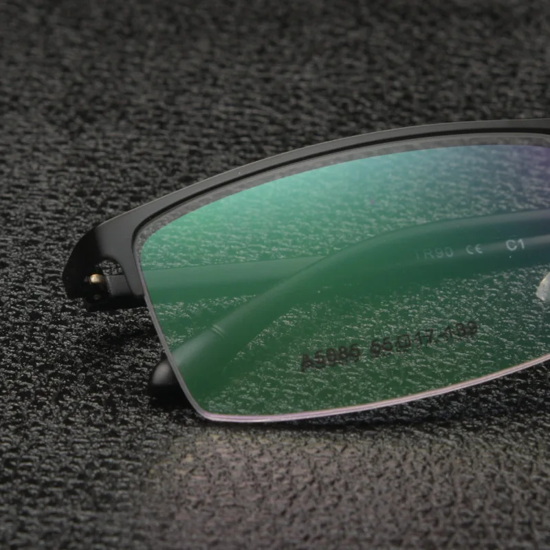 Бизнес Мужчины оправа для очков в ретростиле дизайнер близорукость бренд