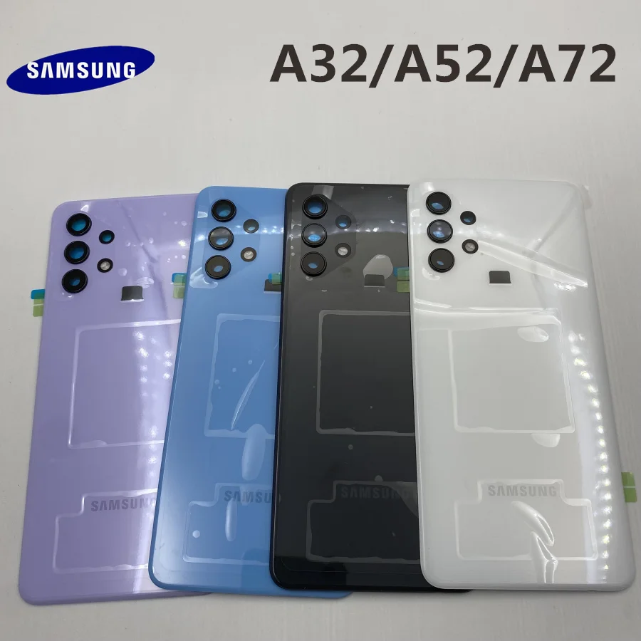 

FOR SAMSUNG Galaxy A32 A325 A52 A525 A72 A725 2020 Back Battery Cover Rear Door Housing Case Replacement
