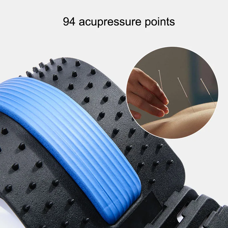 

Back Stretcher Lower Upper Back Pain Relief Lumbar Stretching Posture Corrector for Office Chair CJ