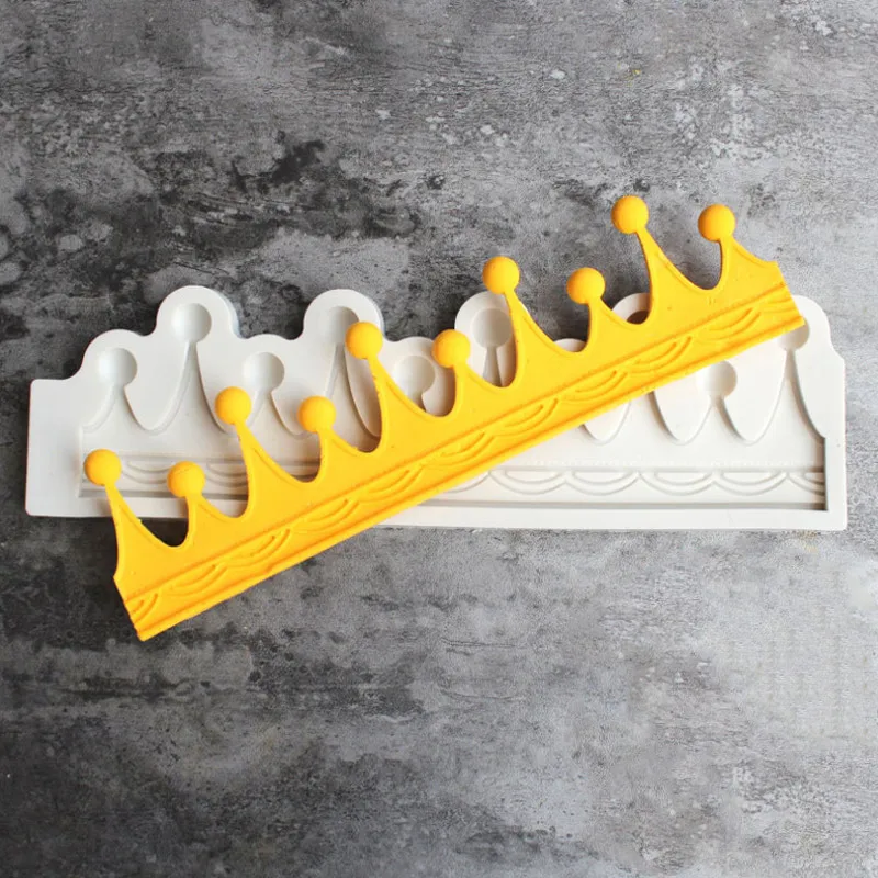 

Dessert mold silicone fudge birthday cake baking three-dimensional diy mold crown molding chocolate mold 2021 new arrivals