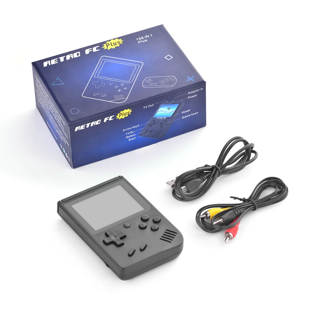 Ручной ретро классическая видеоигра консоль 8 бит NES 400 Ретро игры FC AV к ТВ