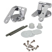 bathroom zinc alloy toilet seat hinges toilet lid hinge with screw fittings replacement parts hardware accessories mx9111642