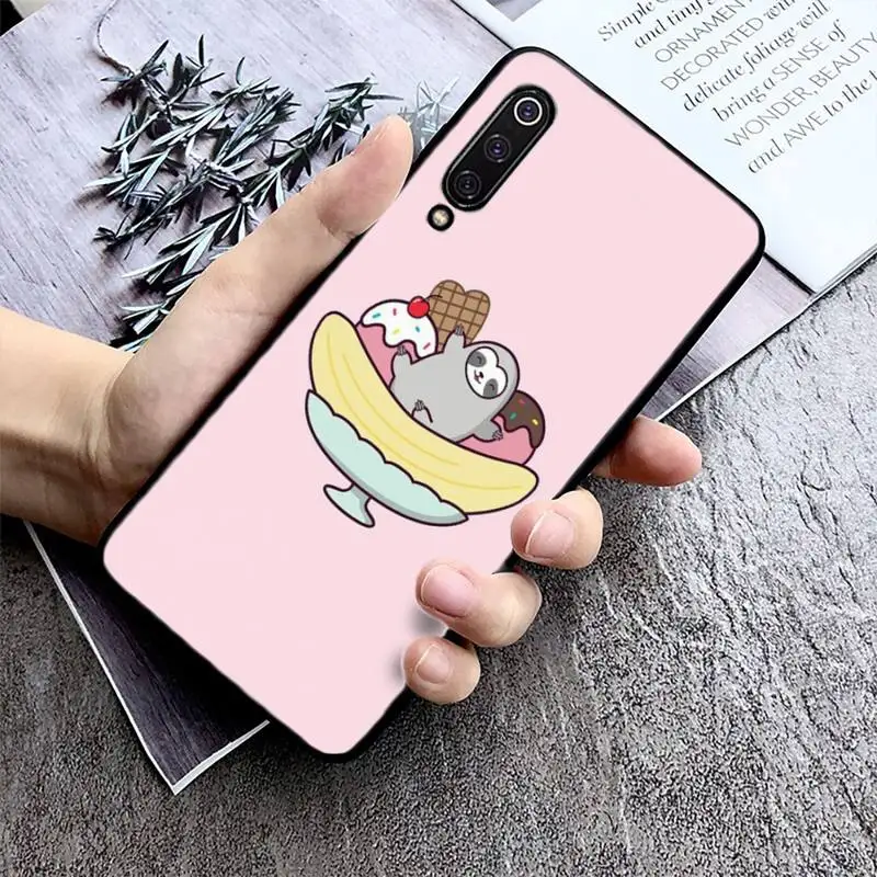 

Sloth Cute Animals Phone Case Phone Case For Xiaomi mi9 mi8 F1 9SE 10lite note10lite Mi8lite Back Coque xiaomimi5x