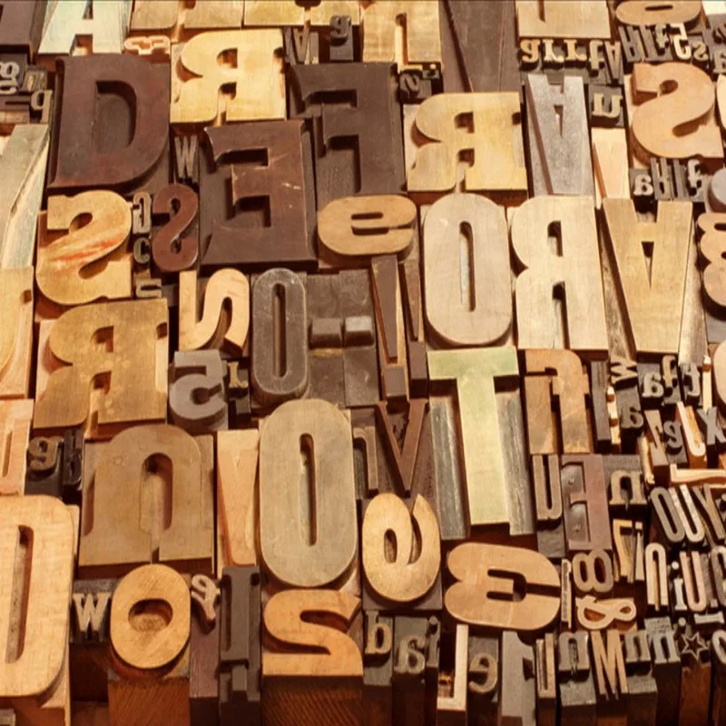 Прямая доставка обои 3d ретро ностальгические деревянные Выгравированные