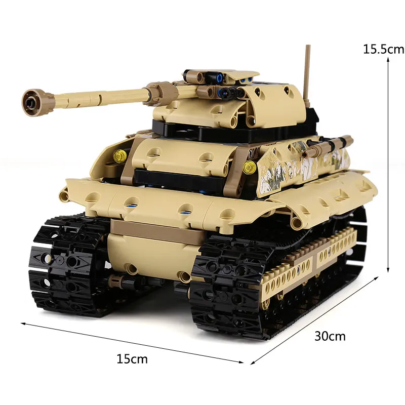 

Yeshin 13011 High-tech Tank Model The Heavy Crawler Tank Set Building Blocks Bricks Kids Toys Birthday Christmas Gifts