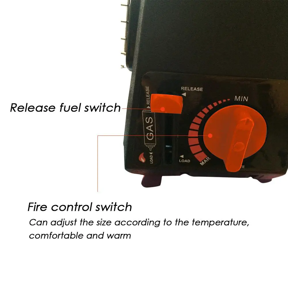 Портативная уличная печка для обогрева газовый обогреватель палатка кемпинга