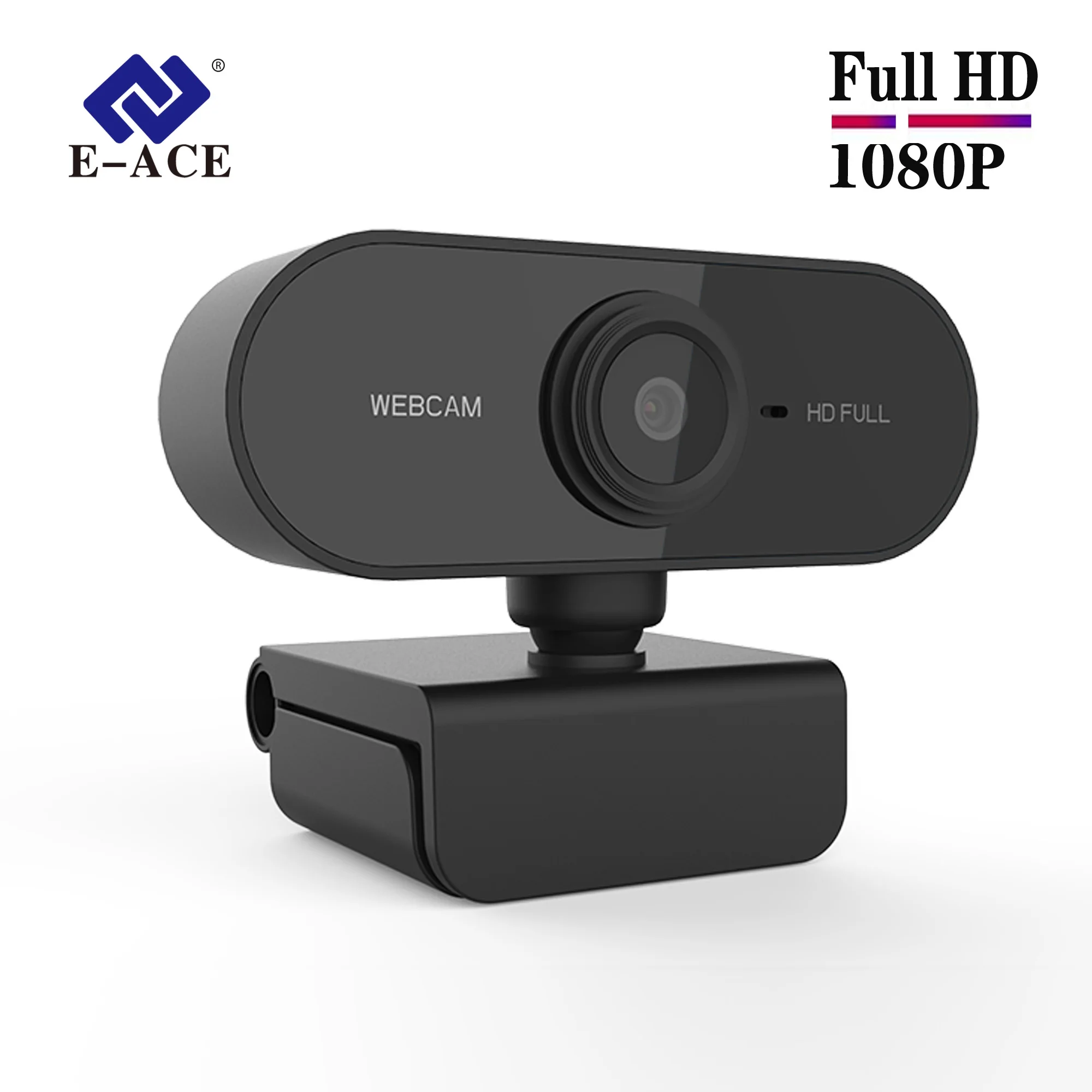Веб камера 1080P Full HD USB вращение на 360 ° со встроенным микрофоном|Веб-камеры| |