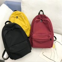 2020 women canvas backpacks ladies shoulder school bag backpack rucksack for girls travel fashion bag bolsas mochilas sac a dos