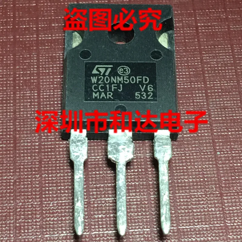 

5pcs STW20NM50FD W20NM50FD TO-247