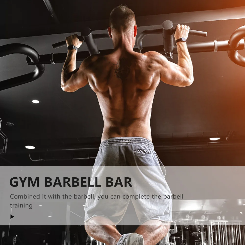 

Gym Fitness Down Bar Steel Practical Back Pulling Equipment Barbell Bar