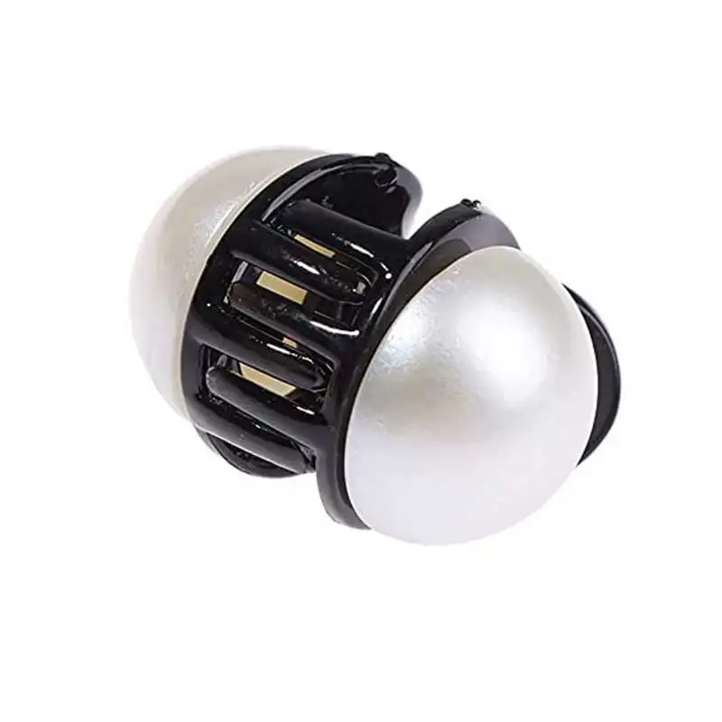 

2021 Fashion Mini Round Pearl Hairpins For Women Girls Hair Claw Barrettes Hair Crab Clips Styling Make UP Tool Hair Accessories