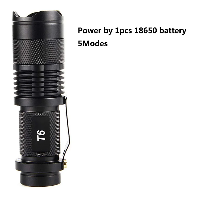 

TRLIFE портативный мини-фонарик Q5 черный