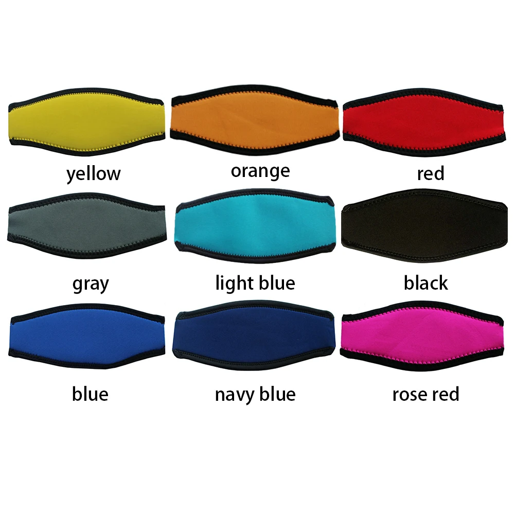 Для подводного плавания из неопрена маска на голову ремешок Крышка мягкая защита