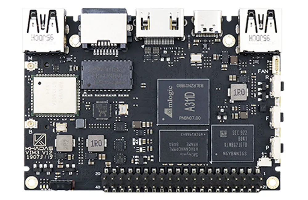 Khadas VIM3 SBC: 12нм Amlogic A311D Soc с 5,0 топами NPU | 2 Гб+ 16 Гб(базовая модель