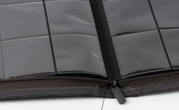 Вместимость 480 карт держатель для альбомы с застежкой молнией покемен/морской